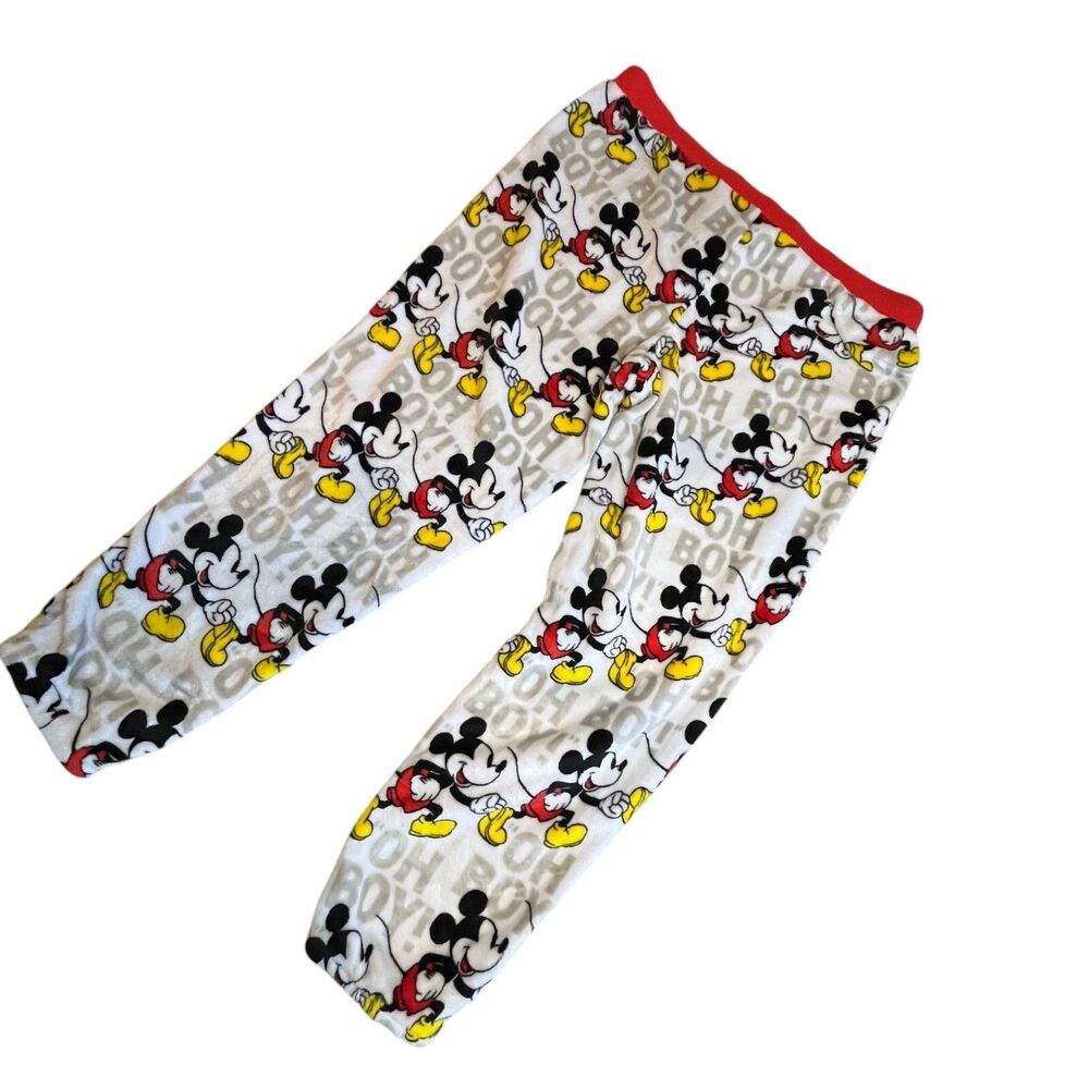 Disney Lounge Pajama Pants Women 2X Mickey Mouse Comfy Elastic (W42 L40) - Picture 2 of 4